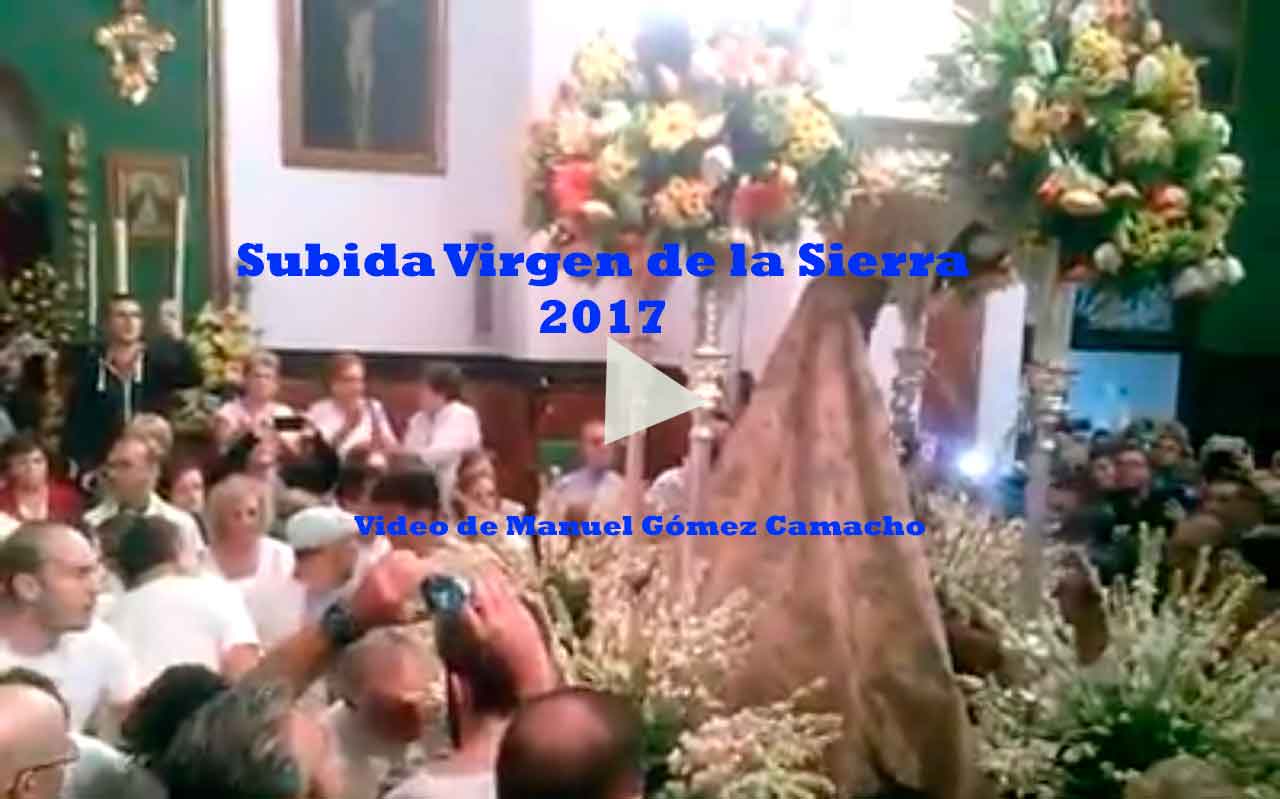 Fotos de la Subida de la Virgen de la Sierra 2017. Cabra de Córdoba